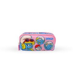 Şirinler Smurfette Style iki Gözlü Kalemlik