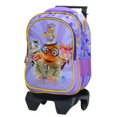 TRT Çocuk Dedektif Reptır İki Gözlü Çekçekli Sırt Çantası