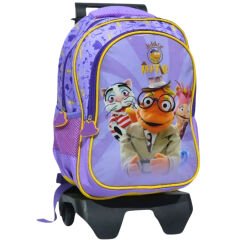 TRT Çocuk Dedektif Reptır İki Gözlü Çekçekli Sırt Çantası