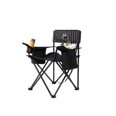 Beşiktaş Çizgili Soğutuculu Kamp Sandalyesi (Tk110 kg)