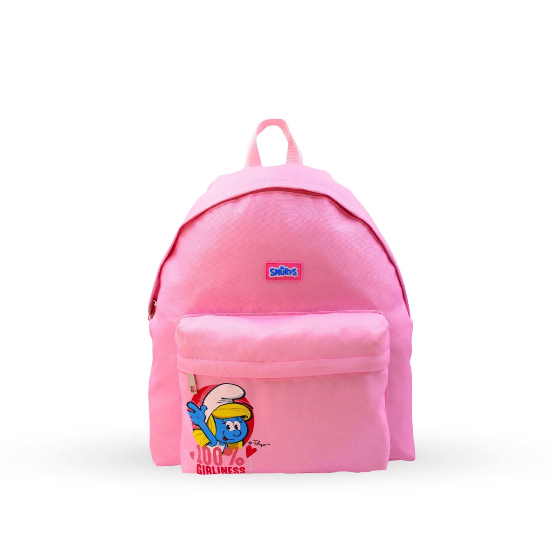 Şirinler Lovely V1 İki Gözlü Sırt Çantası