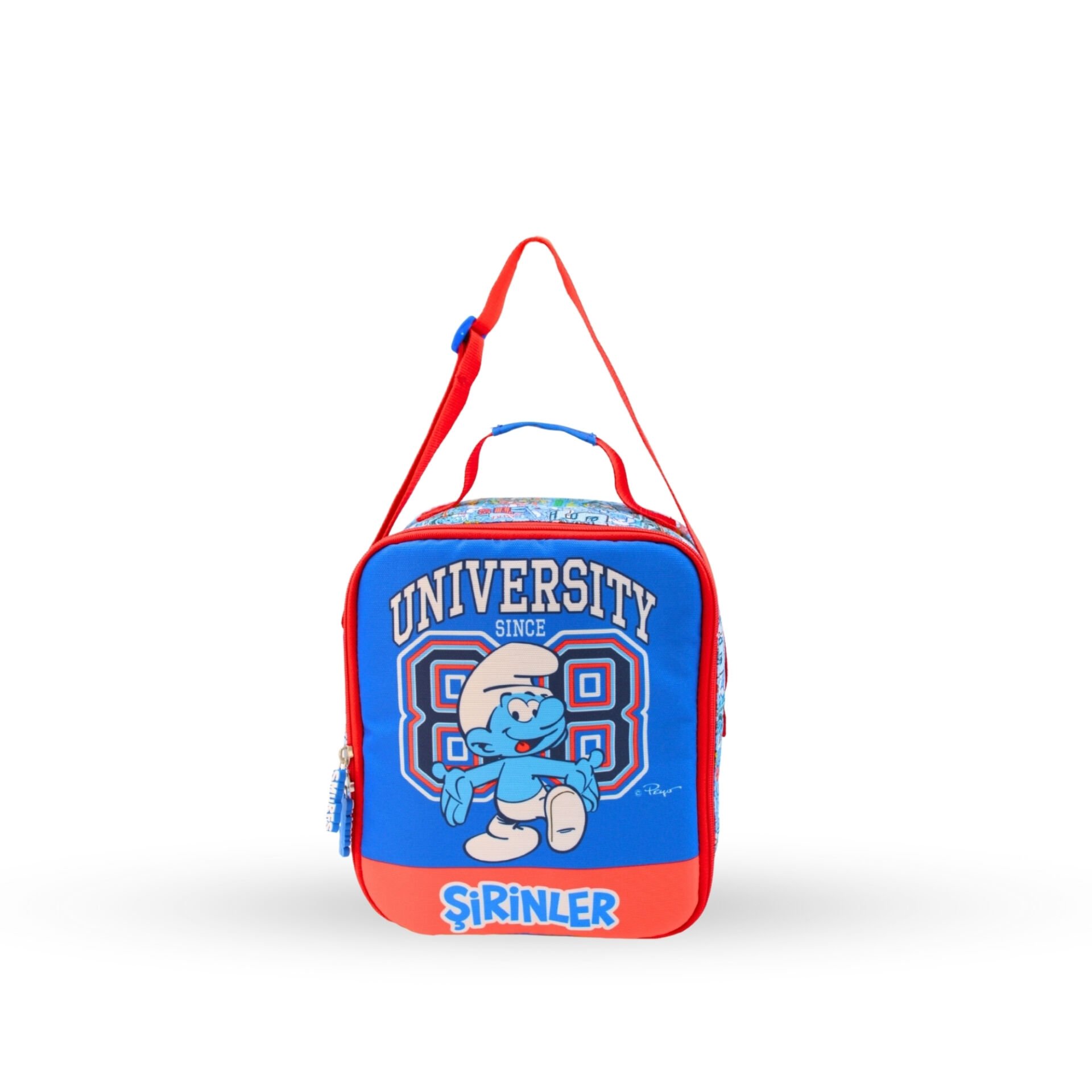 Şirinler College Termal Beslenme Çantası