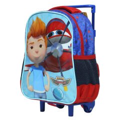 TRT Çocuk Aslan ve Hürkuş No4 Tek Gözlü Çekçekli Sırt Çantası