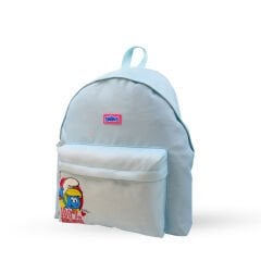 Şirinler Lovely V2 İki Gözlü Sırt Çantası