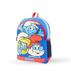 Şirinler Smurfs İki Gözlü Sırt Çantası