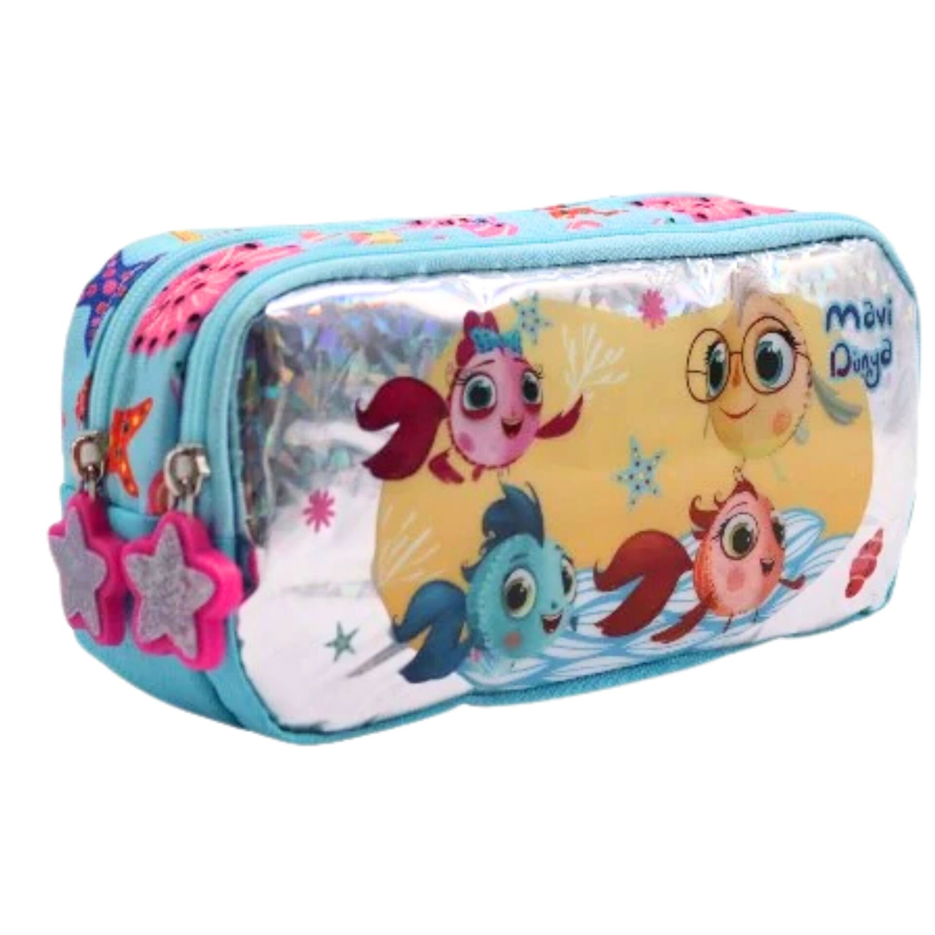 TRT Çocuk Mavi Dünya İki Gözlü Kalemlik