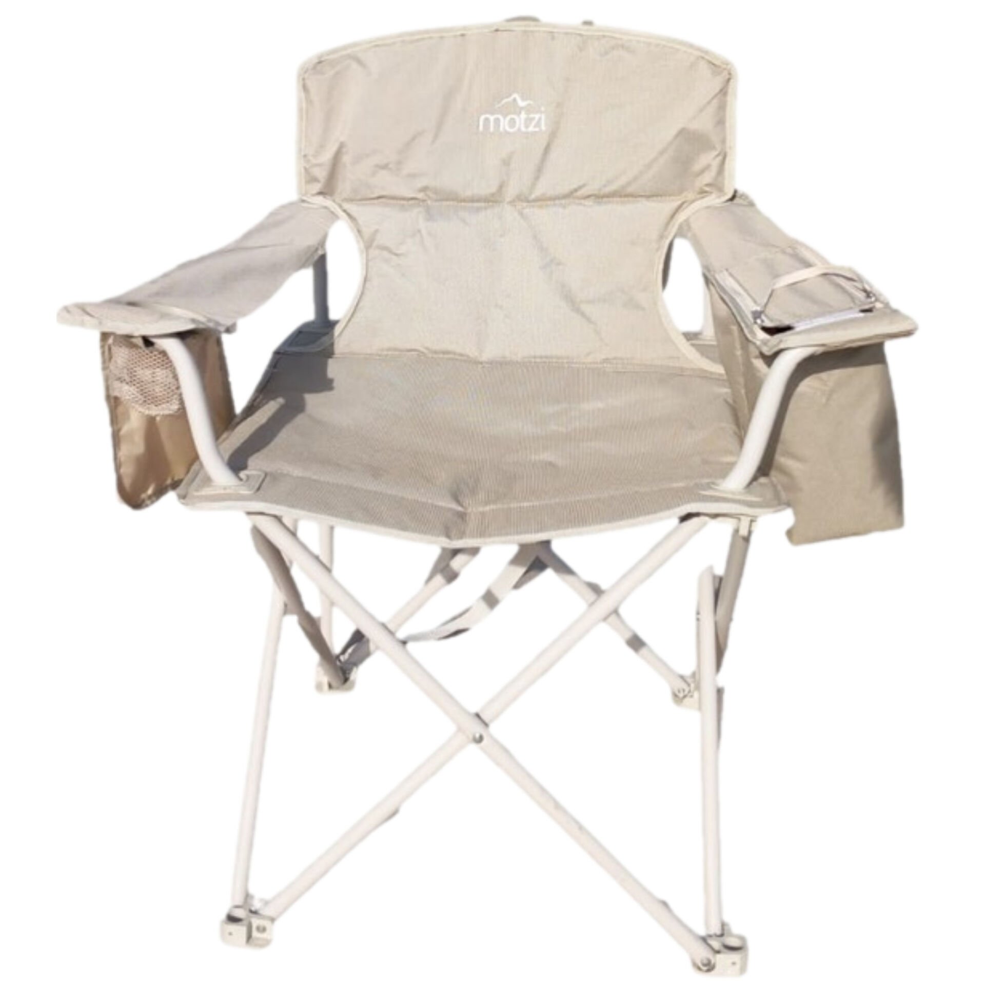 Motzi Katlanabilir Comfort Kamp Sandalyesi (Tk 150 kg)(Bej)